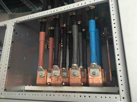 LV XLPE AWA Cable Terminations Using A2 Glands & Cembre Lugs Into J&P Switchboard